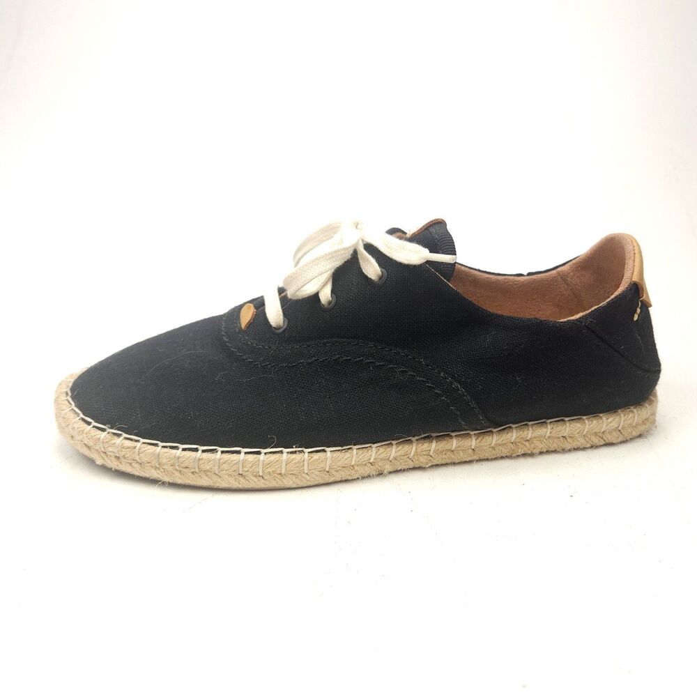 OluKai Kaula PA’A Li Espadrille Sneaker Women’s Size 9 Black